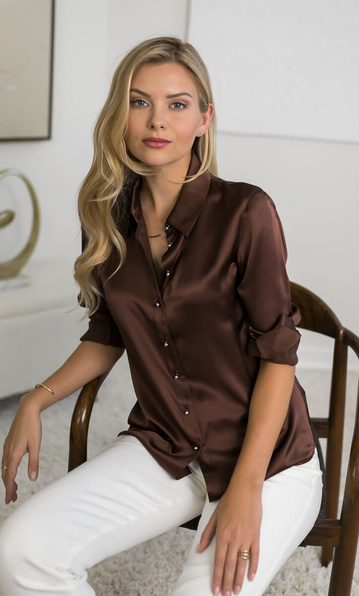 Milano Silk Blouse