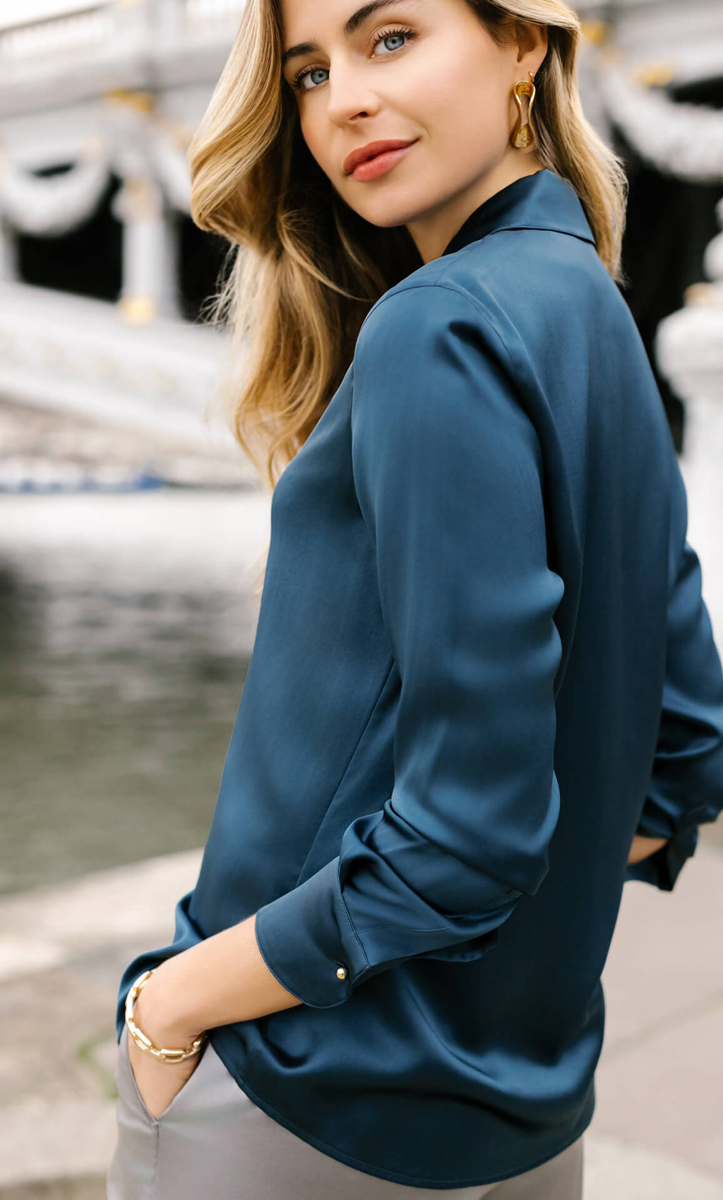 Milano Silk Blouse