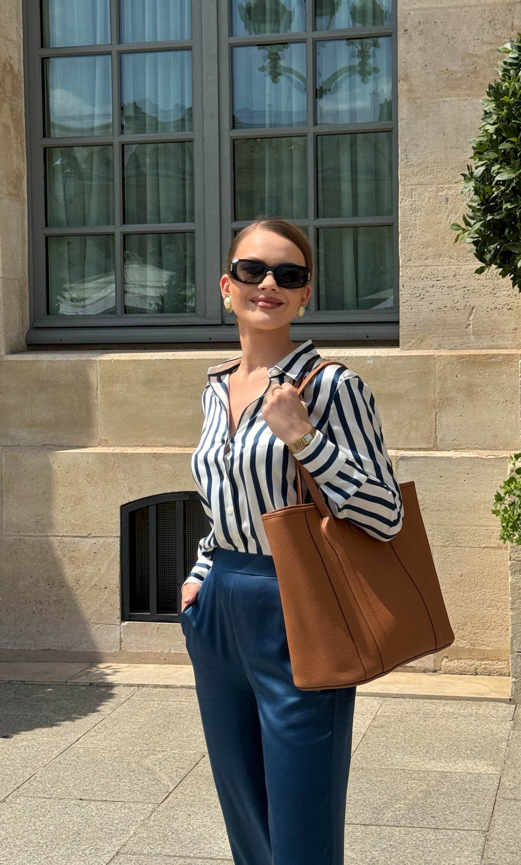Monaco Silk Blouse