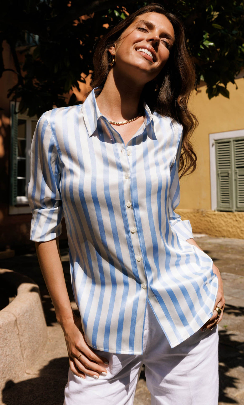 Monaco Silk Blouse