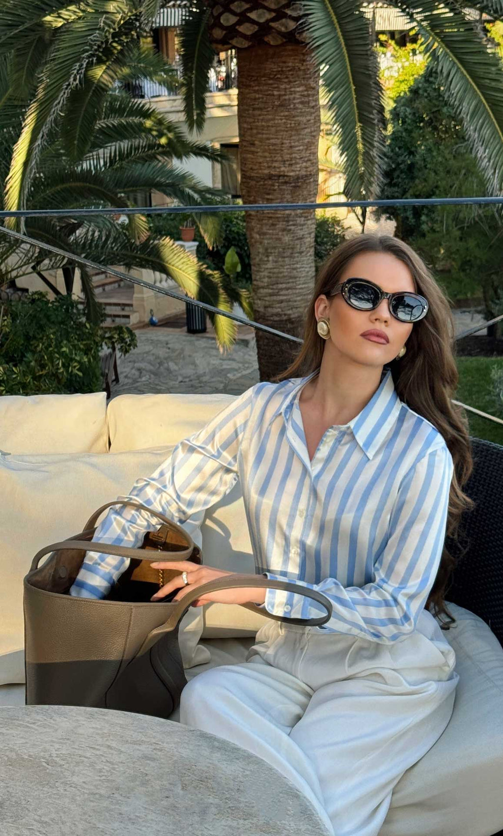 Monaco Silk Blouse