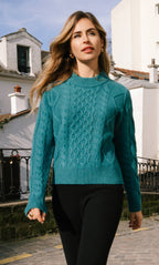Moritz Cashmere Cable Sweater