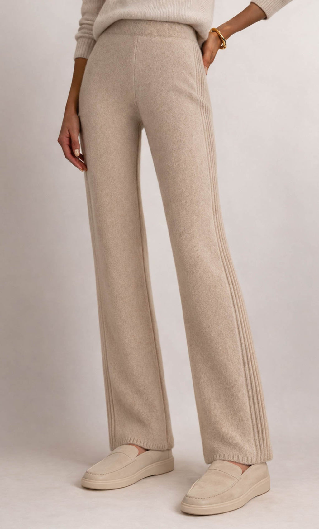 Nevara Pants - Cashmere & Silk