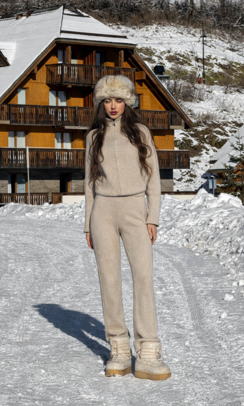 Nevara Pants - Cashmere & Silk
