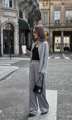 Nevara Zipper Cardigan - Cashmere & Silk