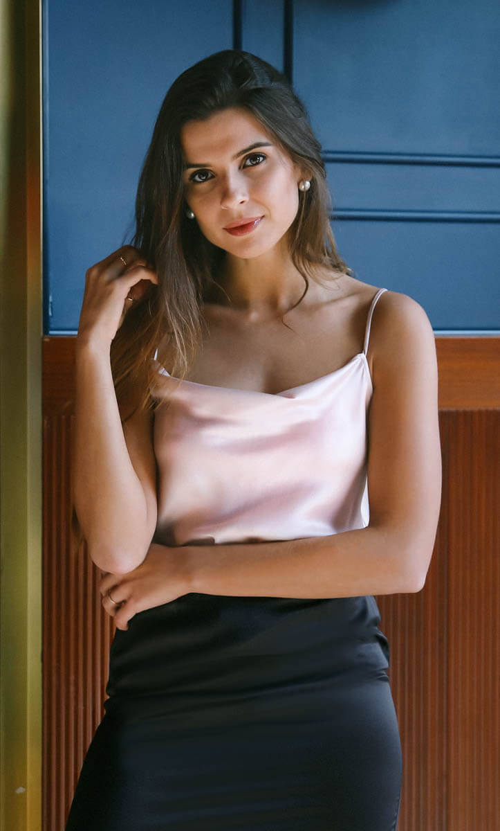 Capri Silk Cami