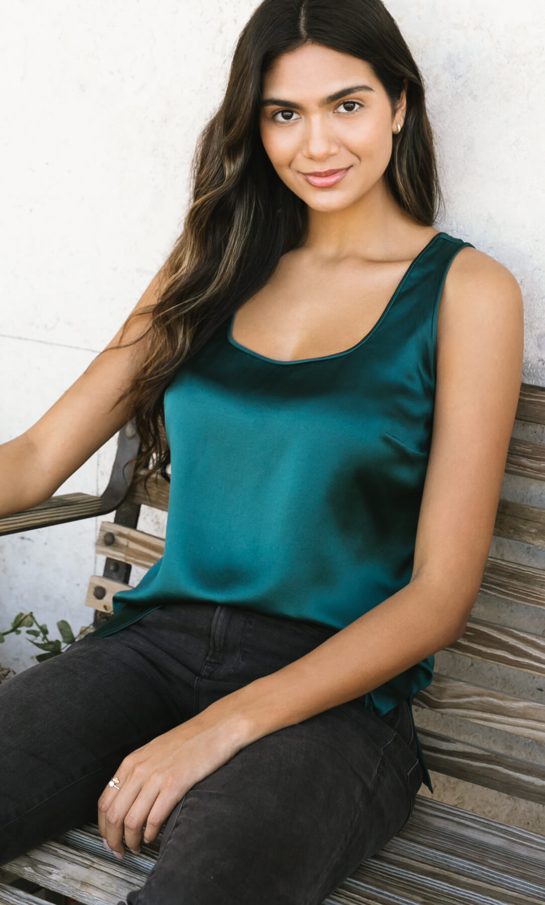 Fiora Silk Tank