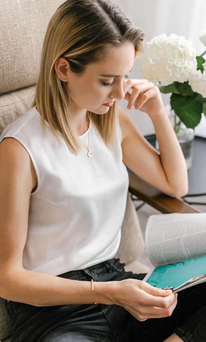 Giada Silk Shell Tank