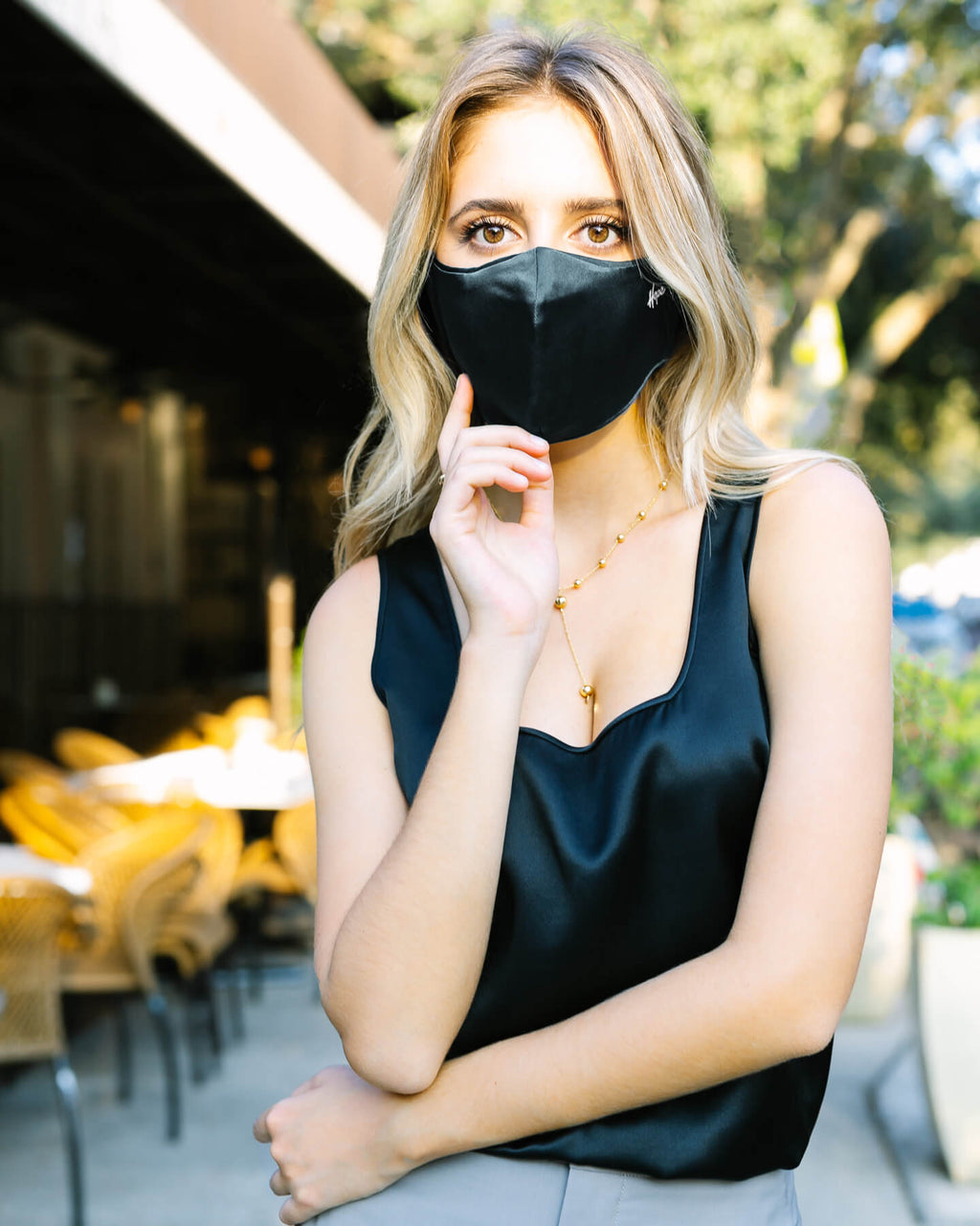 Hope Silk Face Mask