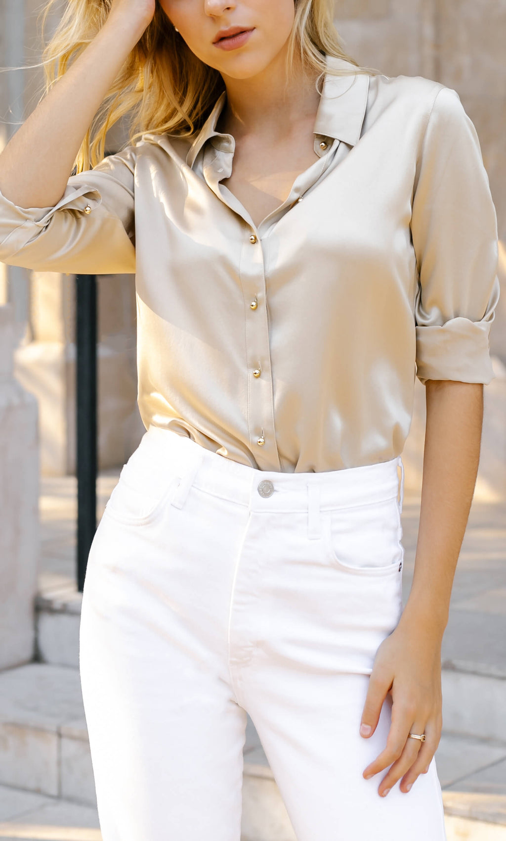Milano Silk Blouse