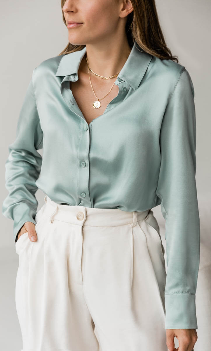 Monaco Silk Blouse