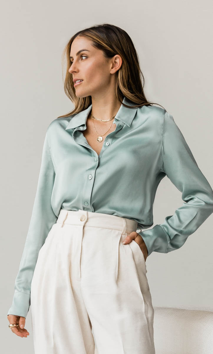 Monaco Silk Blouse