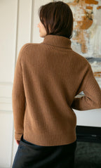 Tessa Cashmere Turtleneck Sweater