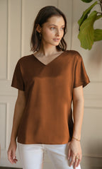 Verona Reversible Silk Blouse
