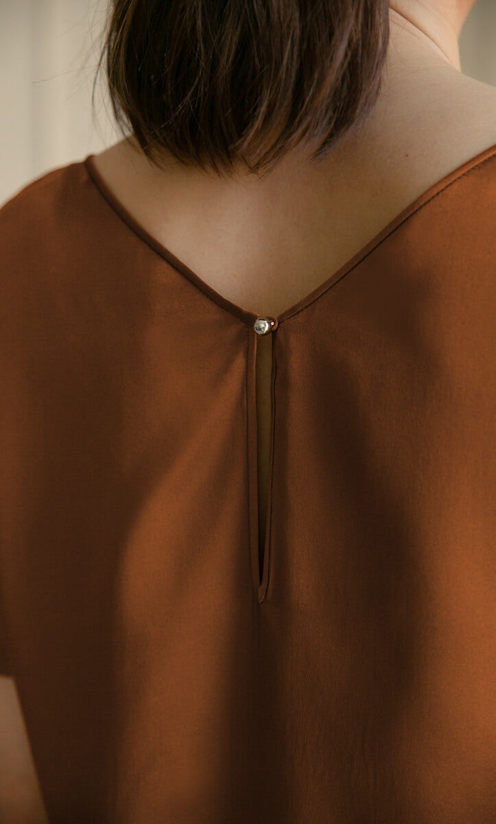 Verona Reversible Silk Blouse