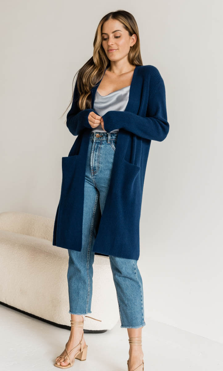Winslet Cashmere Cardigan Coat