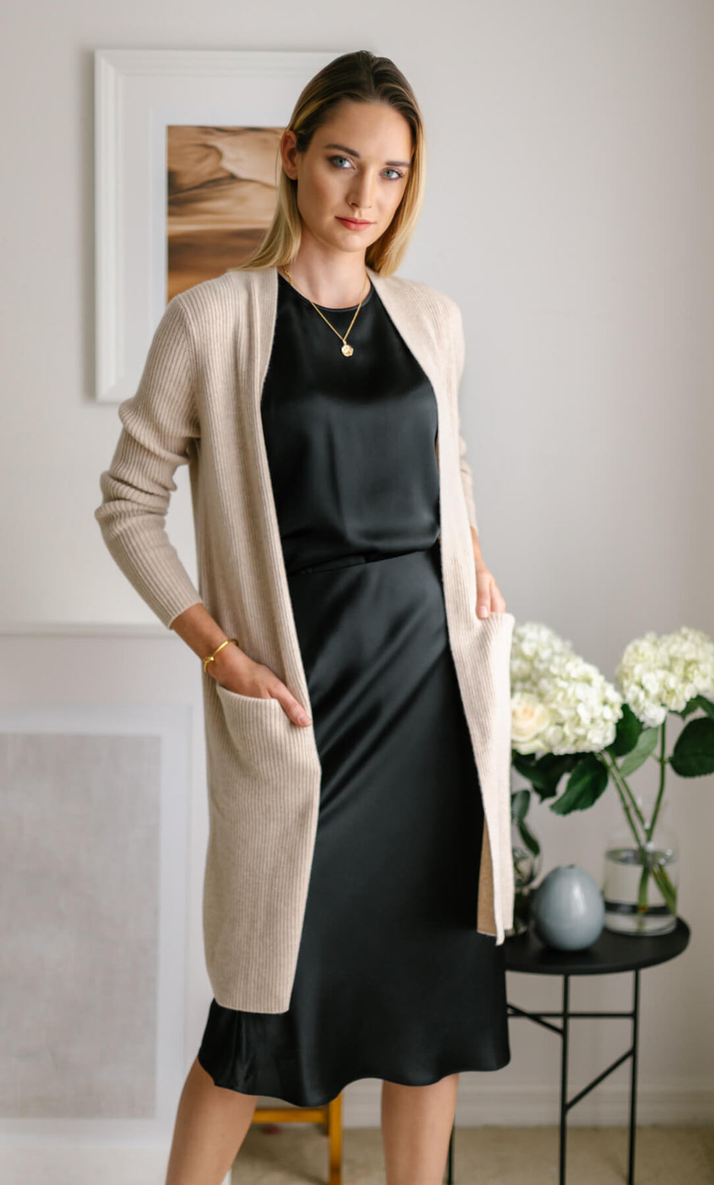 Winslet Cashmere Cardigan Coat