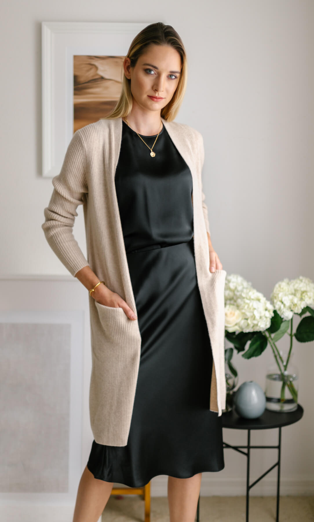 Winslet Cashmere Cardigan Coat