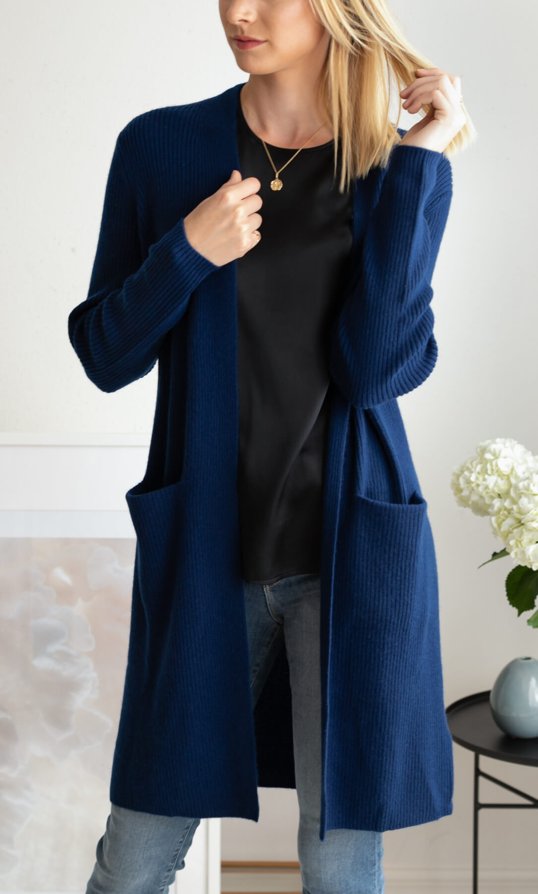 Winslet Cashmere Cardigan Coat