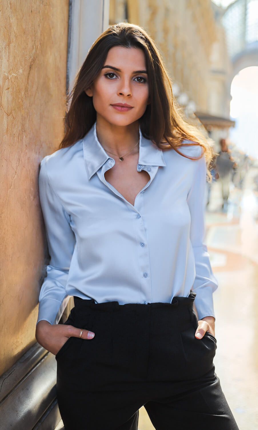 Monaco Silk Blouse - Seasonal Collection