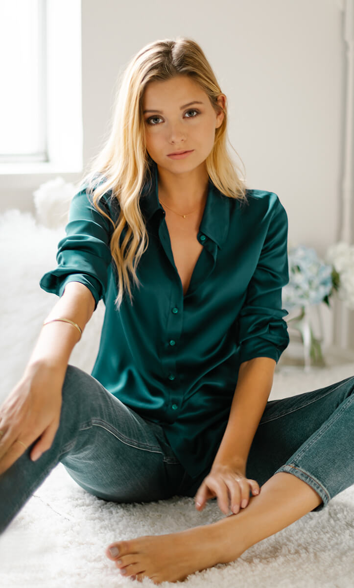 Monaco Silk Blouse