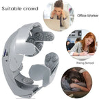 Electric Scalp Massager Helmet – 8-Level Vibration Head Massage