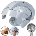 Electric Scalp Massager Helmet – 8-Level Vibration Head Massage