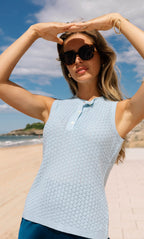 Serena Knit Tank - Silk & Cashmere