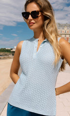 Serena Knit Tank - Silk & Cashmere