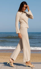 Shelly Knit Pants - Silk & Cashmere