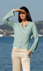 Shelly Cardigan - Silk & Cashmere