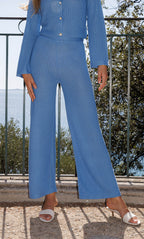 Shelly Knit Pants - Silk & Cashmere