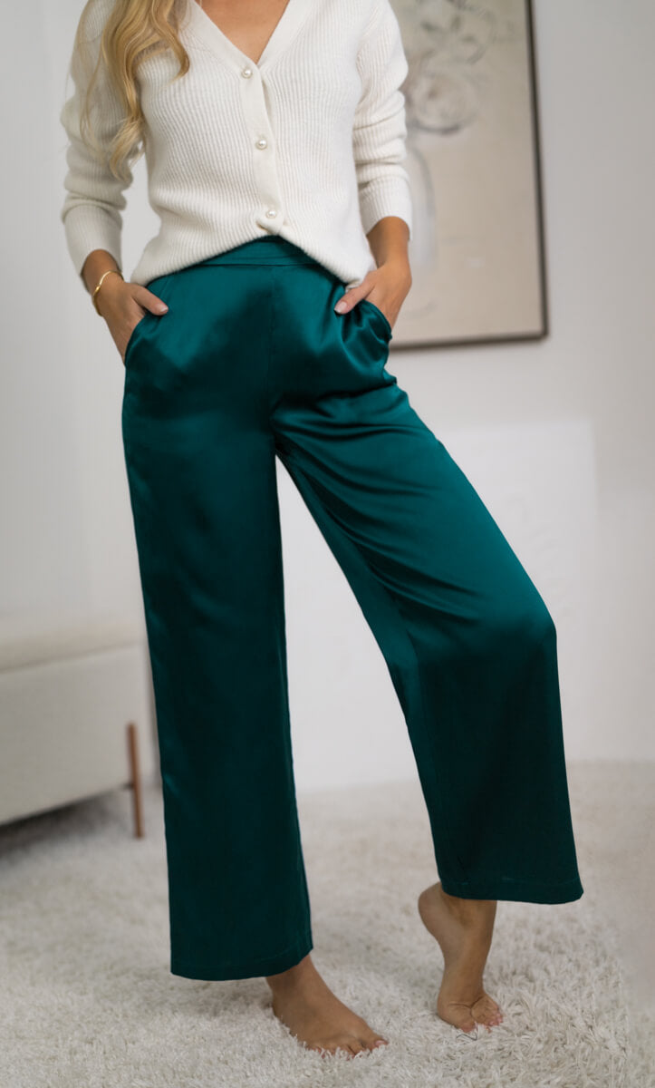 Vicenza Silk Pants