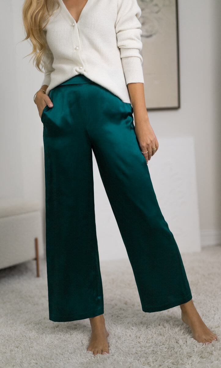Vicenza Silk Pants