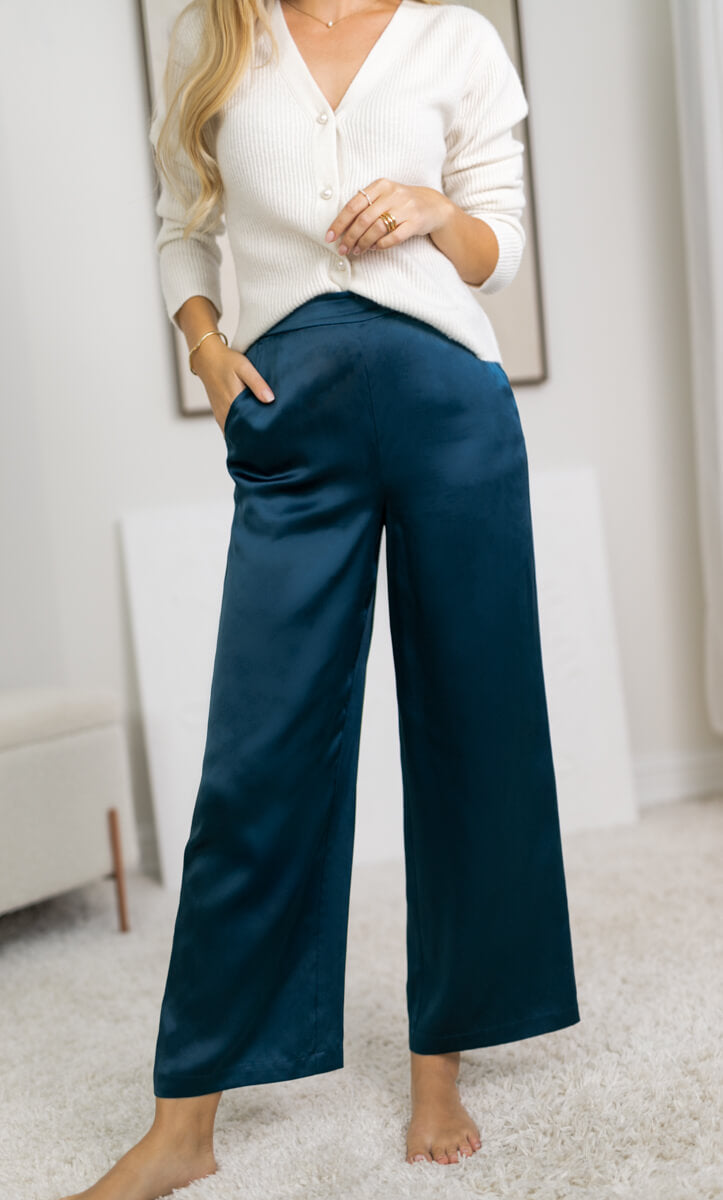 Vicenza Silk Pants