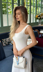 Solene Silk Knit Dress