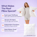 MarshMellow Comforter + 2 Ploof Pillows