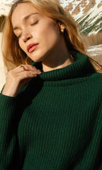 Tessa Cashmere Turtleneck Sweater