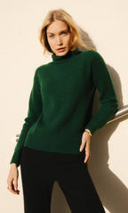 Tessa Cashmere Turtleneck Sweater