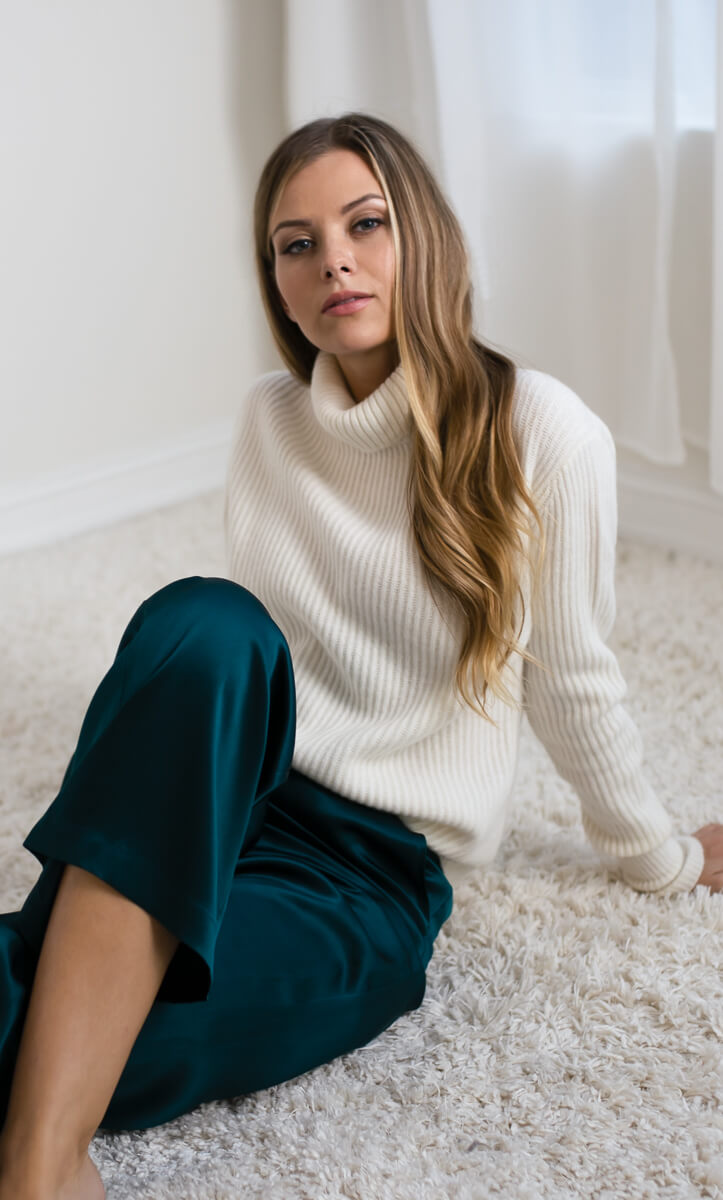 Vicenza Silk Pants