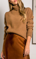 Tessa Cashmere Turtleneck Sweater