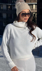 Tessa Cashmere Turtleneck Sweater