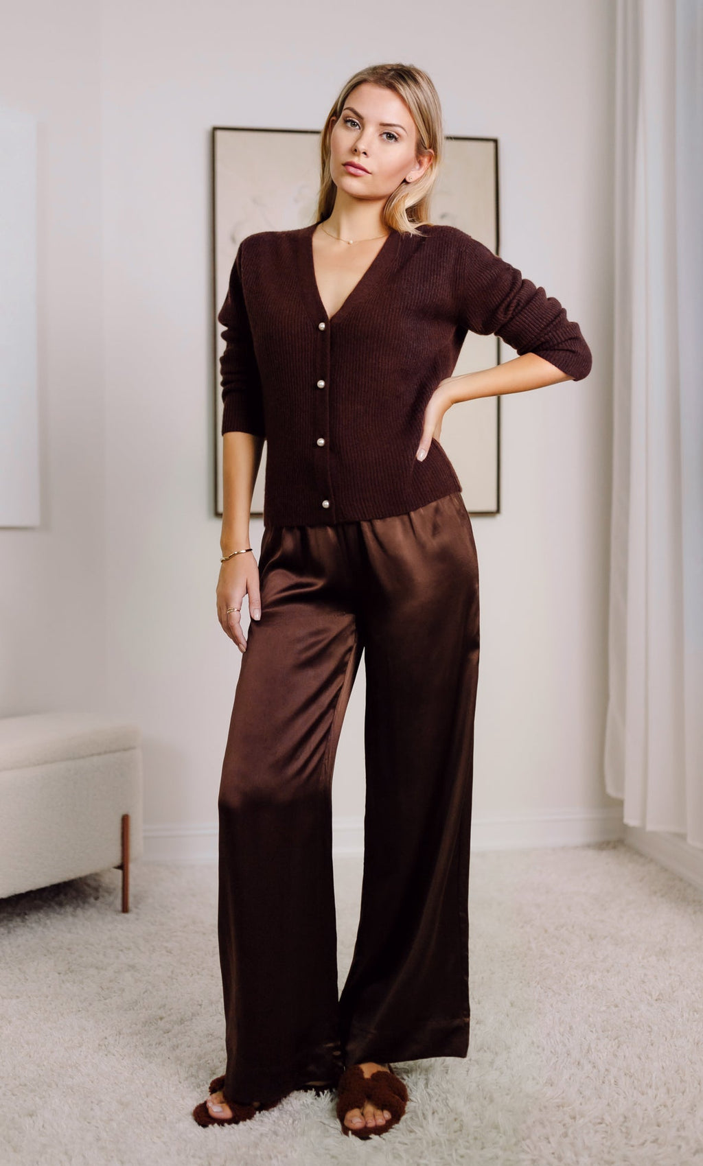 Vicenza Silk Pants
