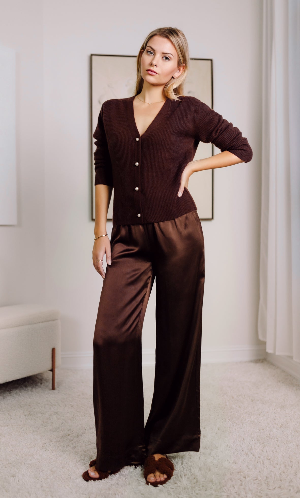 Vicenza Silk Pants