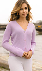 Valentina Luxe Cashmere Cardigan