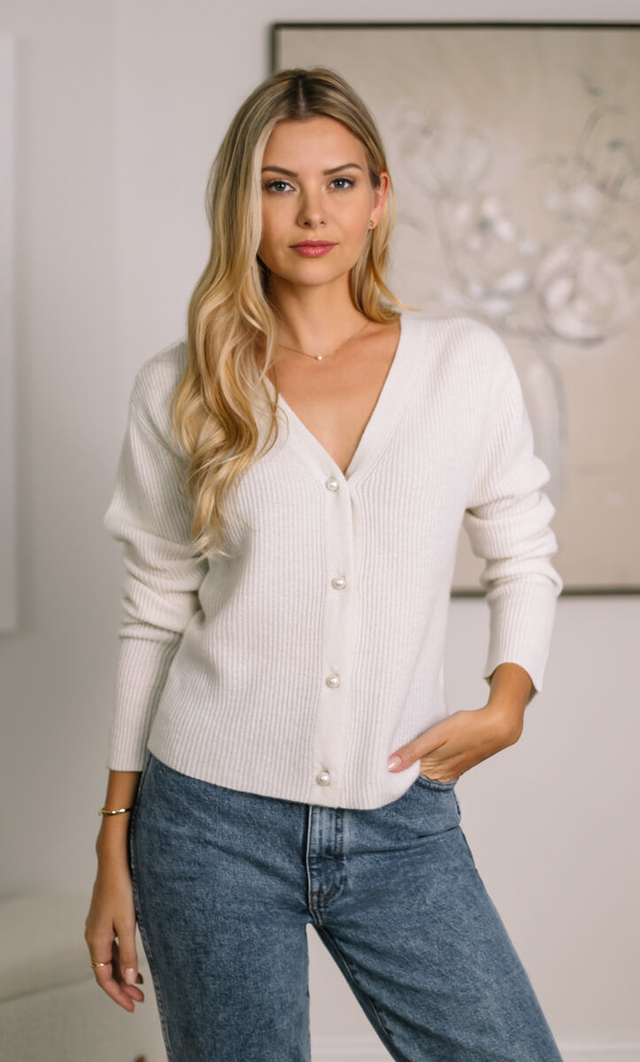 Valentina Luxe Cashmere Cardigan