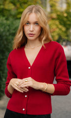 Valentina Luxe Cashmere Cardigan