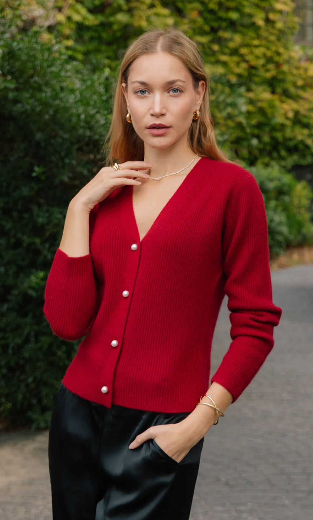 Valentina Luxe Cashmere Cardigan
