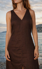 Venetia Italian Linen Dress