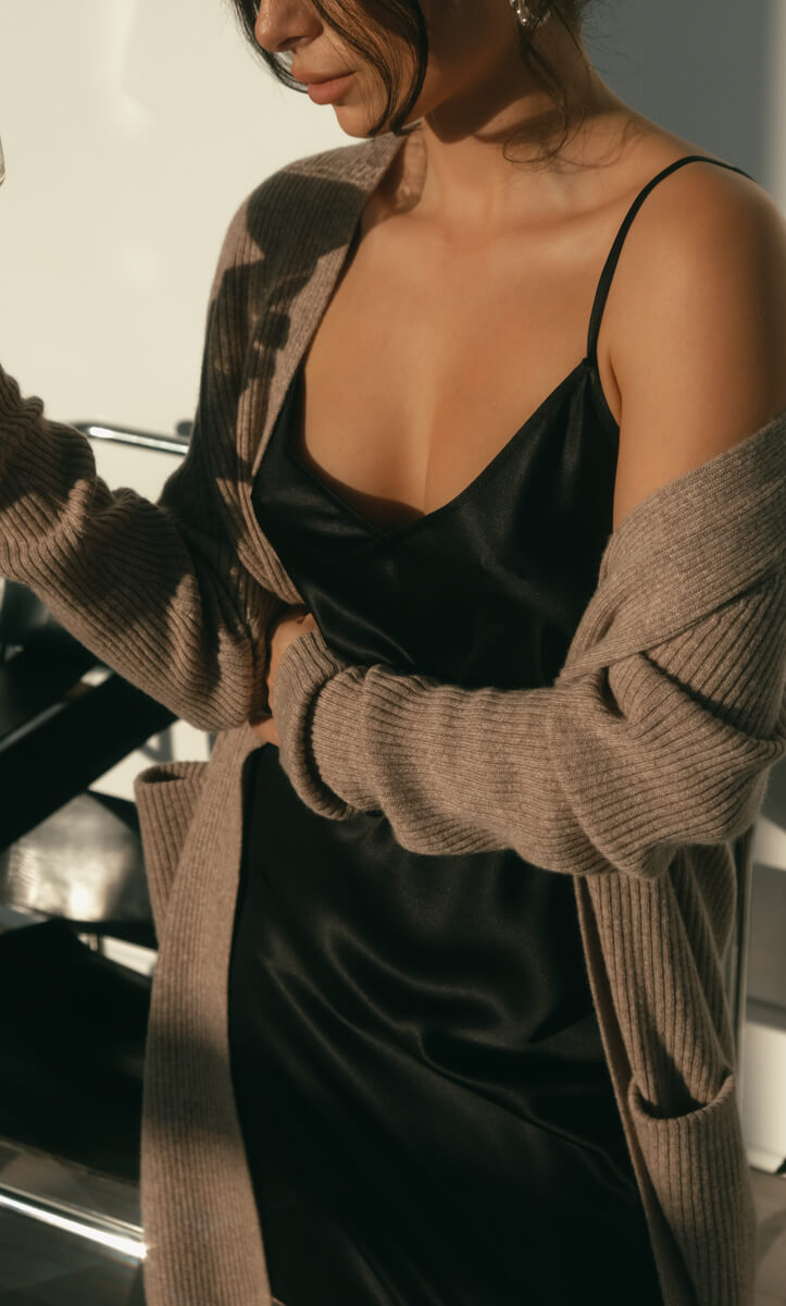 Venus Silk Slip Dress